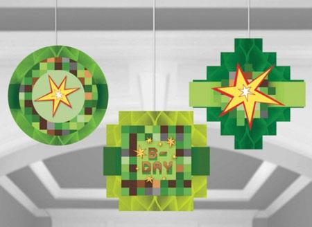 Minecraft Honeycomb Hanging Decoration NZ