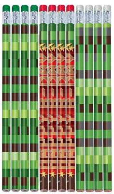 MInecraft Party Pencils