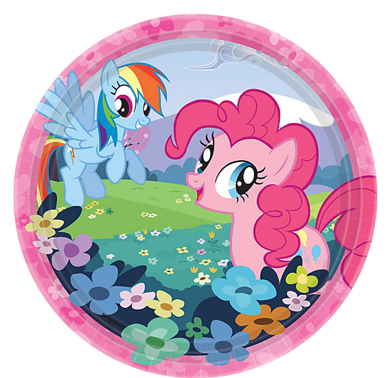 My little pony plates hotsell