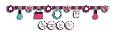 Pink Zebra Boutique Banner