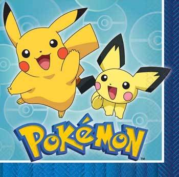 Pokemon Lunch Napkins NZ