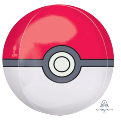 Pokemon Pokeball Orbz Foil Balloon