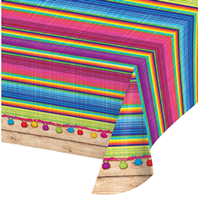 Serape Mexican Themed Table Cloth NZ