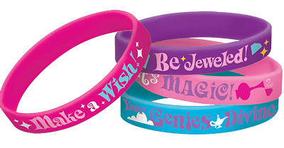 Shimmer and Shine Rubber Bracelets