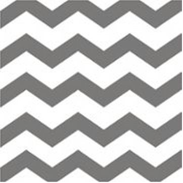 Silver Chevron Lunch Napkins