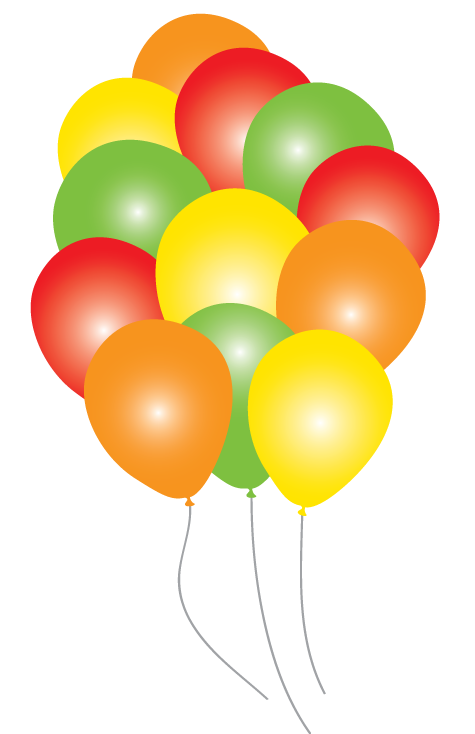 Suage Buzz Party Balloons