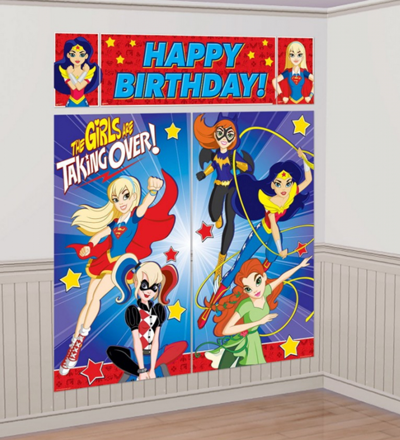 Super Hero Girls Scene Setter