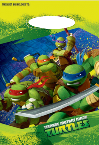 Teenage Mutant Ninja Turtles Loot Bags