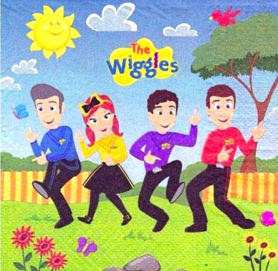 The Wiggles Party Napkins