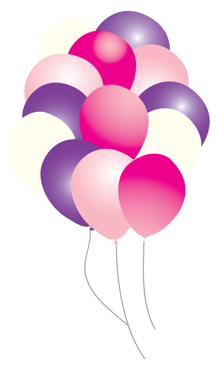 Tutu Much Fun Ballerina Party Balloons
